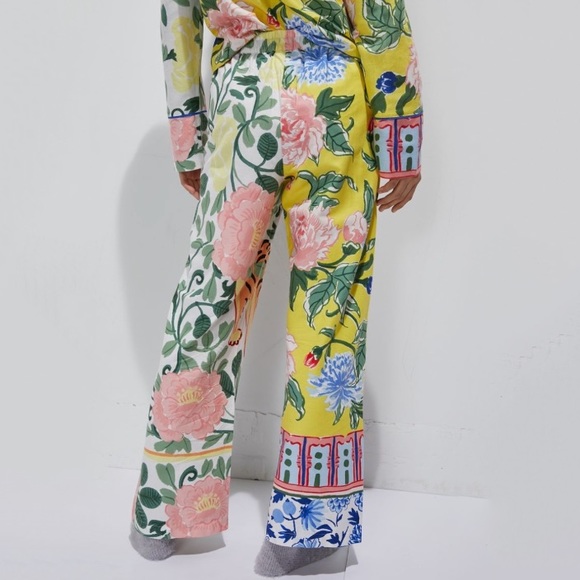 NWT Anthro Lil Sire Tigresa Flannel Pajama Pants - Picture 4 of 8